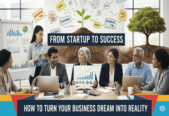 From Startup to Success: How to Turn Your Business Dream into Reality
